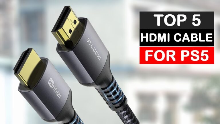 Best High-Quality HDMI 2.1 Cables for PS5 [2024]